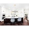 Cwi Lighting Deux Lunes LED Chandelier With Sun Gold & Black Finish 1215P20-2-625 - alternate 4